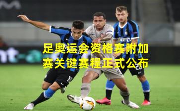 足奥运会资格赛附加赛关键赛程正式公布